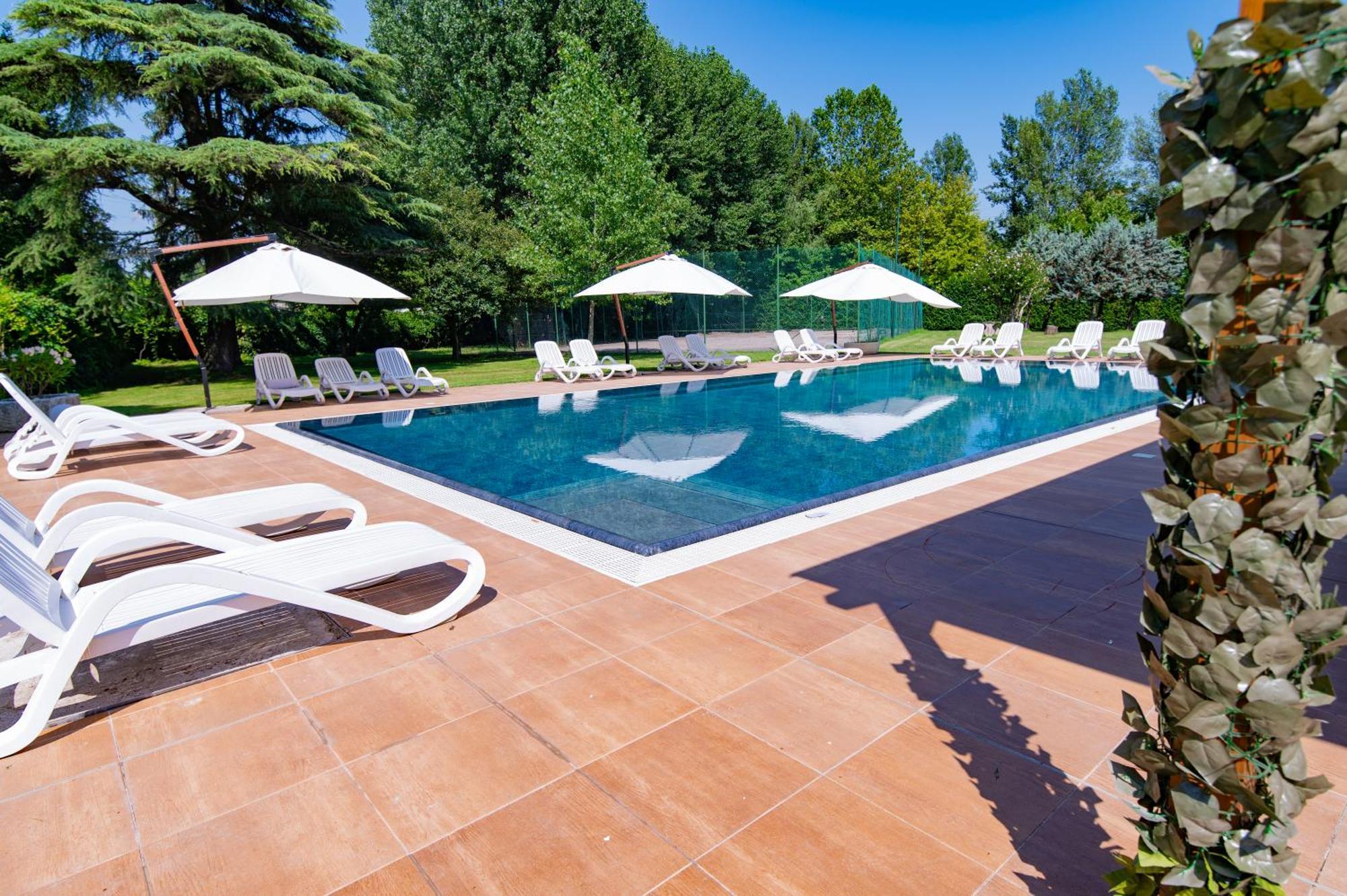 Villa Vitti'S - Verona Est Camping 圣马尔蒂诺博纳尔贝尔戈 外观 照片