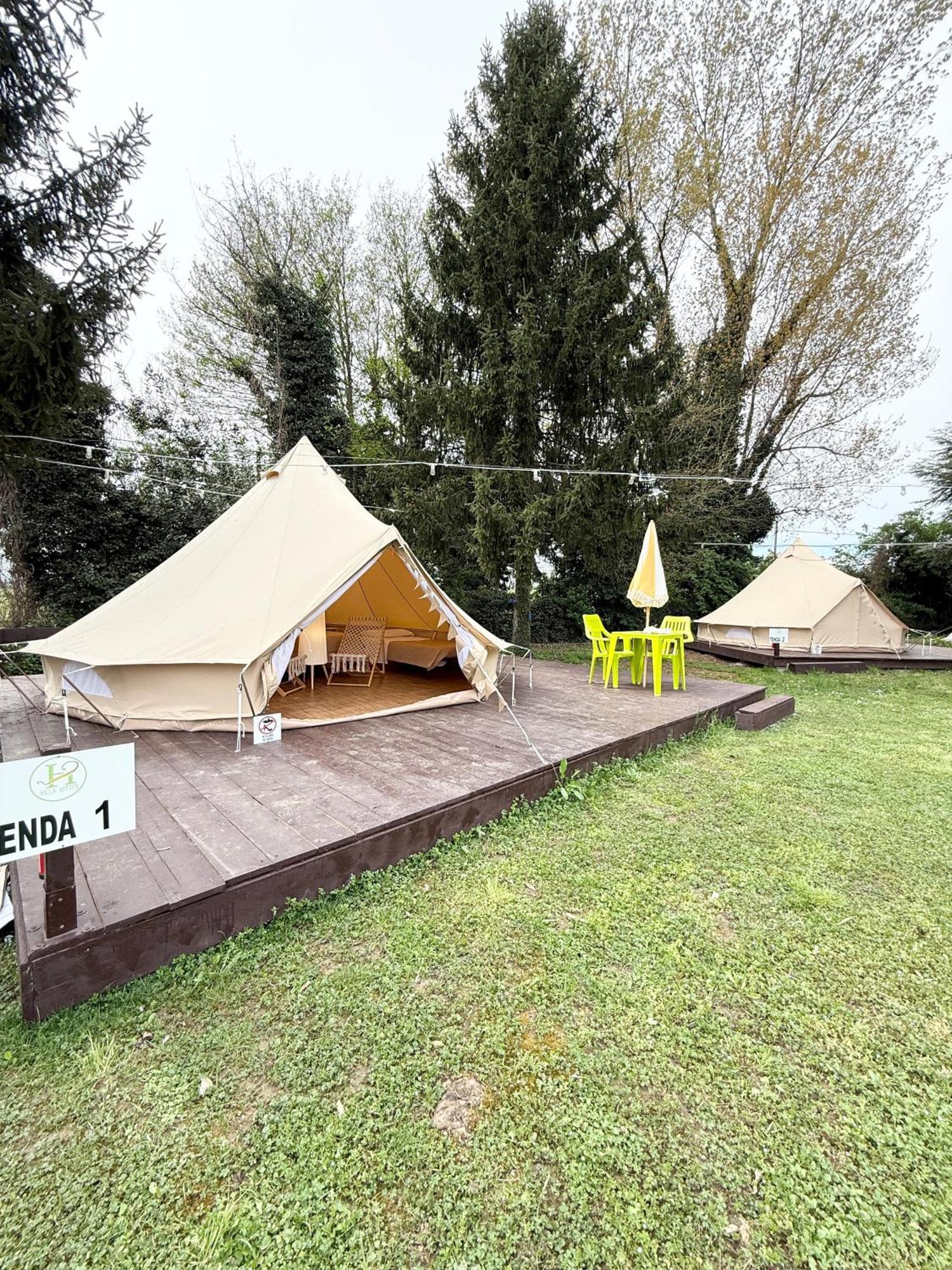 Villa Vitti'S - Verona Est Camping 圣马尔蒂诺博纳尔贝尔戈 外观 照片