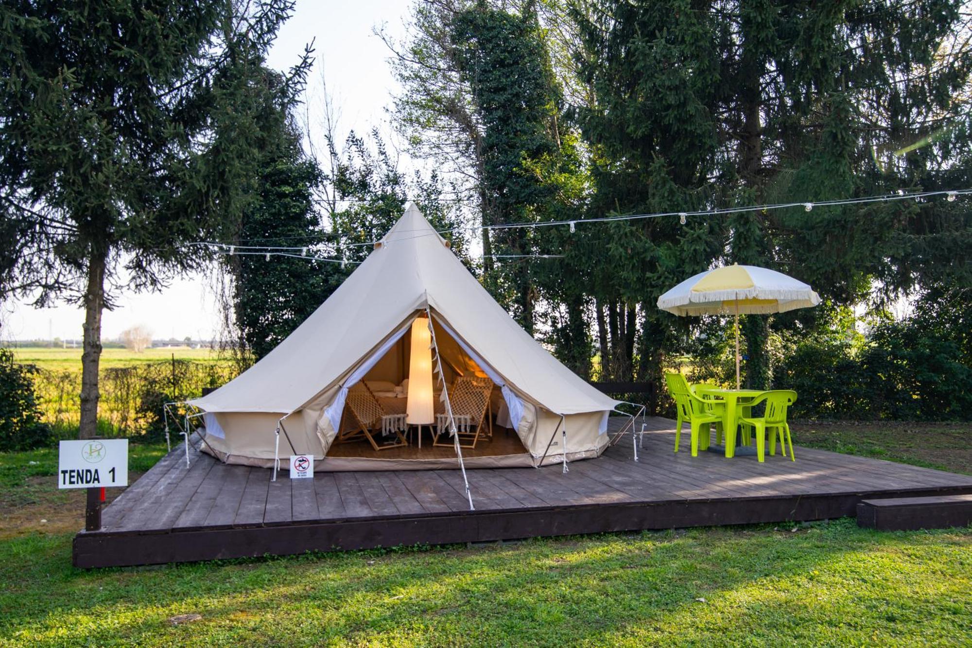 Villa Vitti'S - Verona Est Camping 圣马尔蒂诺博纳尔贝尔戈 外观 照片