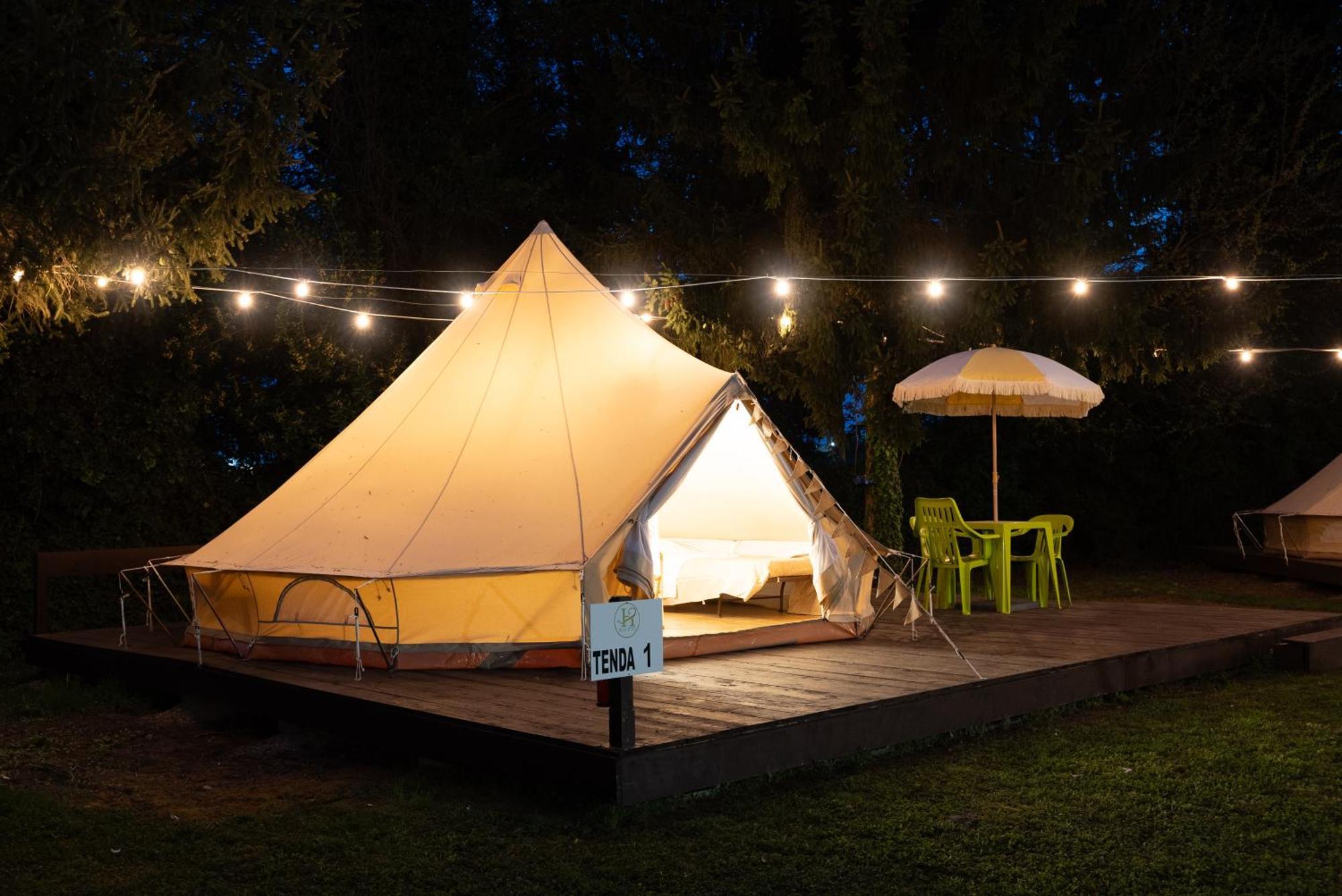 Villa Vitti'S - Verona Est Camping 圣马尔蒂诺博纳尔贝尔戈 外观 照片